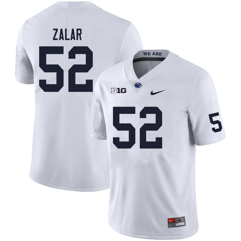NCAA Nike Men's Penn State Nittany Lions Blake Zalar #52 College Football Authentic White Stitched Jersey CZD1498AL
